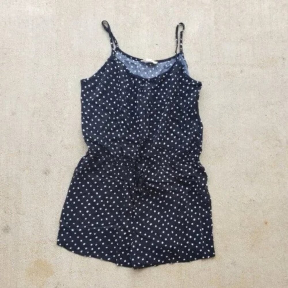 Forever21 Black and White Polka Dot Romper.